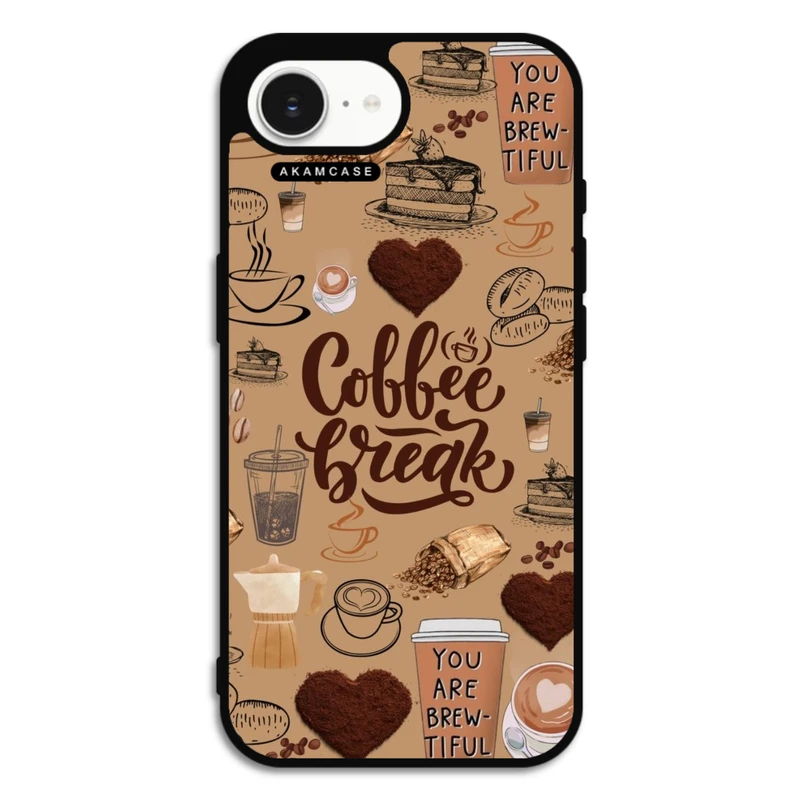 کاور آکام مدل AMC-WA16E-COFFEE-18 مناسب برای گوشی موبایل اپل iPhone 16 E