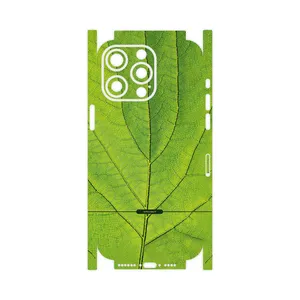 MAHOOT Leaf_Texture-FullSkin Cover Sticker for Apple iPhone 15 Pro Max