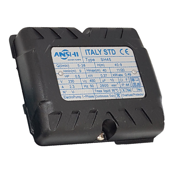 پمپ آب آنشی مدل نیم اسب کد SH45 پمپ آب آنشی مدل نیم اسب کد SH45