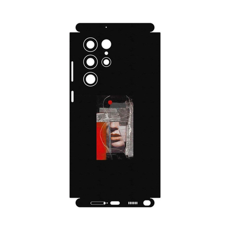 برچسب پوششی ماهوت مدل Collage of Mouth-FullSkin مناسب برای گوشی موبایل سامسونگ Galaxy S22 Ultra 5G