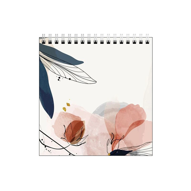 دفتر طراحی طرح گل کاغذی مینیمال کد 9420304