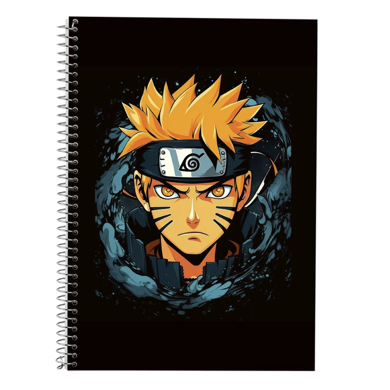 دفتر زبان 50 برگ مدوپد مدل سه خط طرح نارتو narto کد DF10594