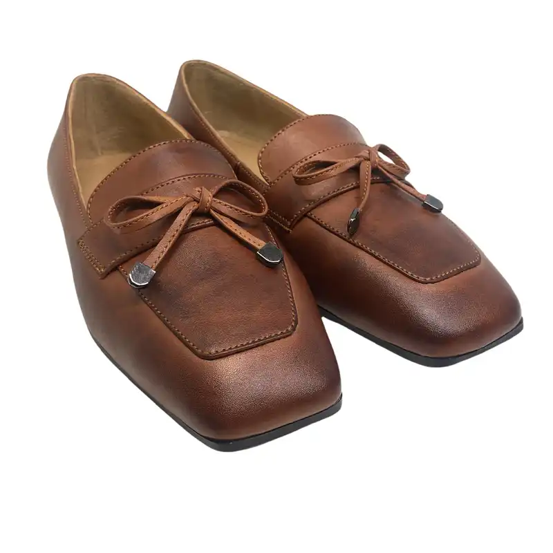 کفش کالج زنانه سرزمین چرم کد 1687