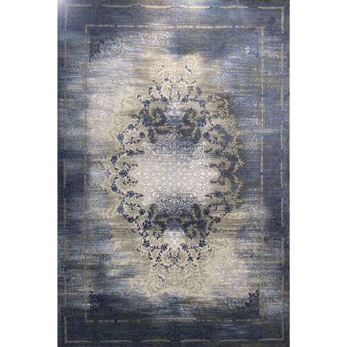 فرش ماشینی نویان مدل پتینه کد 7313 زمینه طوسی