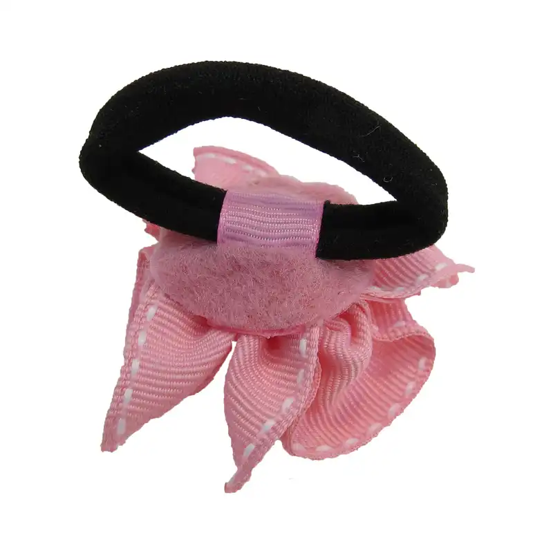 کش مو دخترانه طرح گل مدل gol_1 بسته 2 عددی