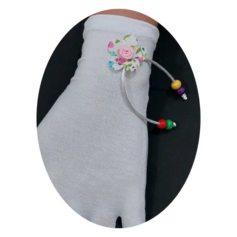 دستکش زنانه مدل گلدانه