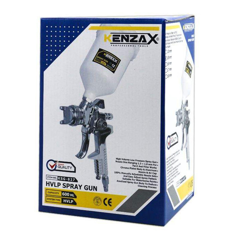 پیستوله رنگ کنزاکس مدل KSG-0827 پیستوله رنگ کنزاکس مدل KSG-0827
