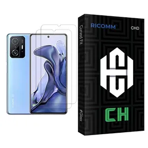 Ricomm CH Glass MIX002 Screen Protector For Xiaomi 11T Pack Of 2