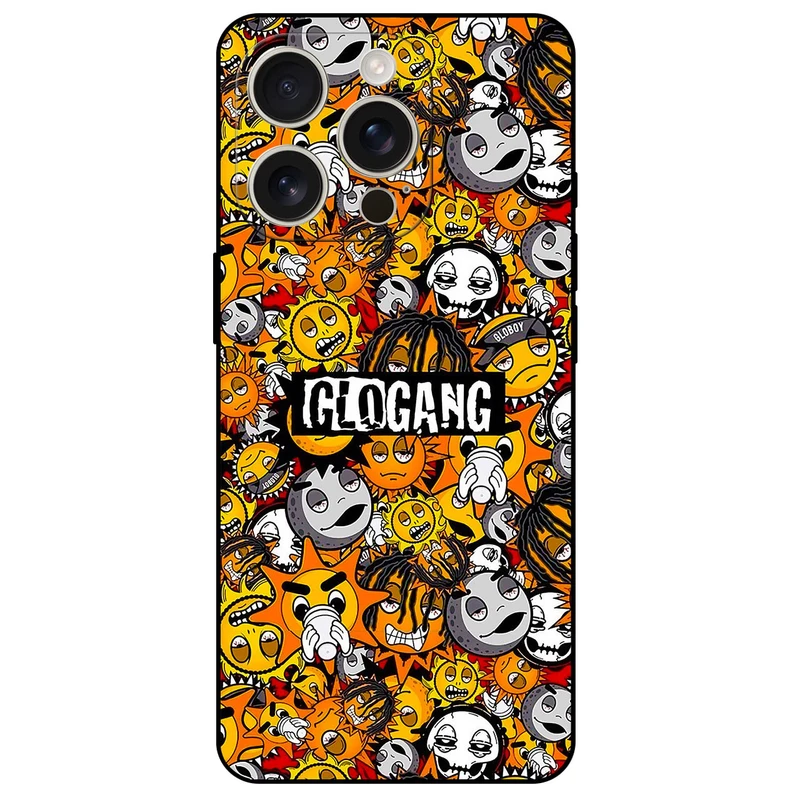 کاور مگافون طرح شکلک مدل 8243 مناسب برای گوشی موبایل اپل iPhone 16 Pro 