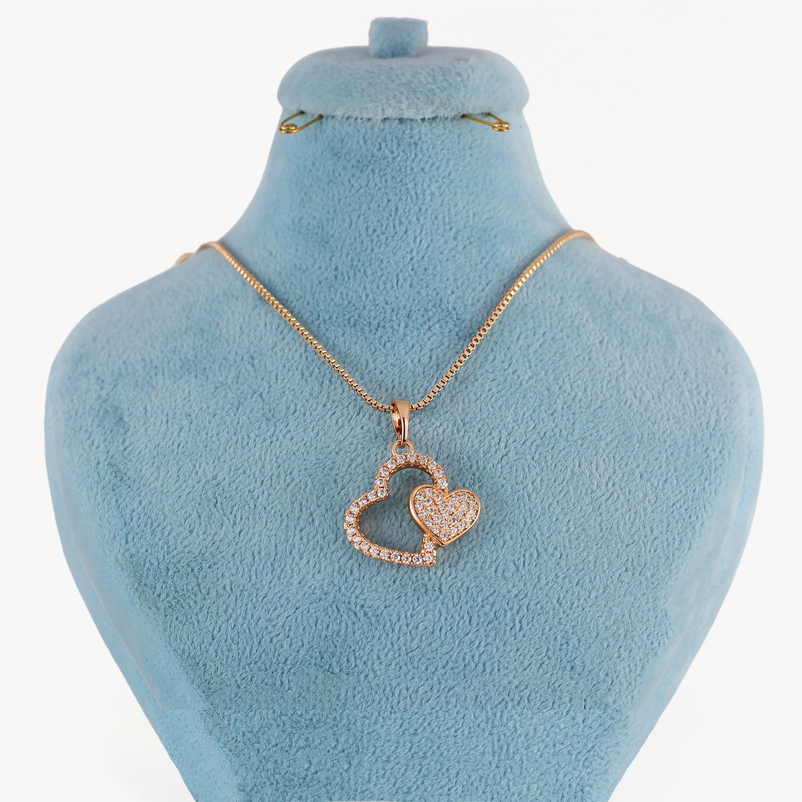 گردنبند زنانه ژوپینگ مدل قلب کد N556E -  - 1