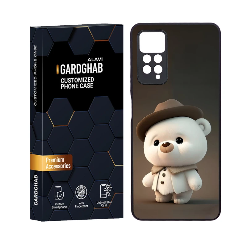 کاور گارد قاب علوی مدل دورژله ای کارتنی و انیمه مناسب برای گوشی موبایل شیائومی Redmi Note 12 Pro 4G