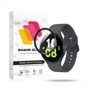 محافظ صفحه نمایش شهر گلس مدل PMMWSH مناسب برای ساعت هوشمند سامسونگ Galaxy Watch 4 44 mm