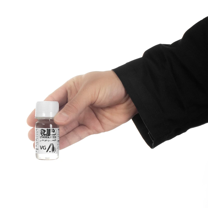 عکس شماره 3 : گلیسیرین گیاهی پورکاوه مدل vg حجم 30 میلی لیتر