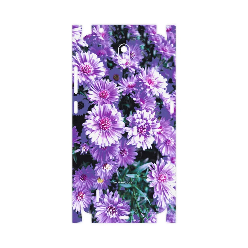 برچسب پوششی ماهوت مدل Purple-Flower-FullSkin مناسب برای گوشی موبایل نوکیا C1