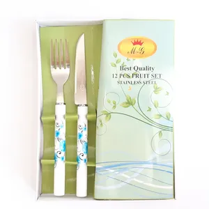 سرویس کارد و چنگال میوه خوری ۱۲ پارچه ام جی کد m11