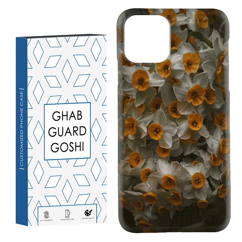 کاور قاب گارد گوشی طرح گل یاس کد Dimo-981 مناسب برای گوشی موبایل اپل  IPHONE 11 PRO