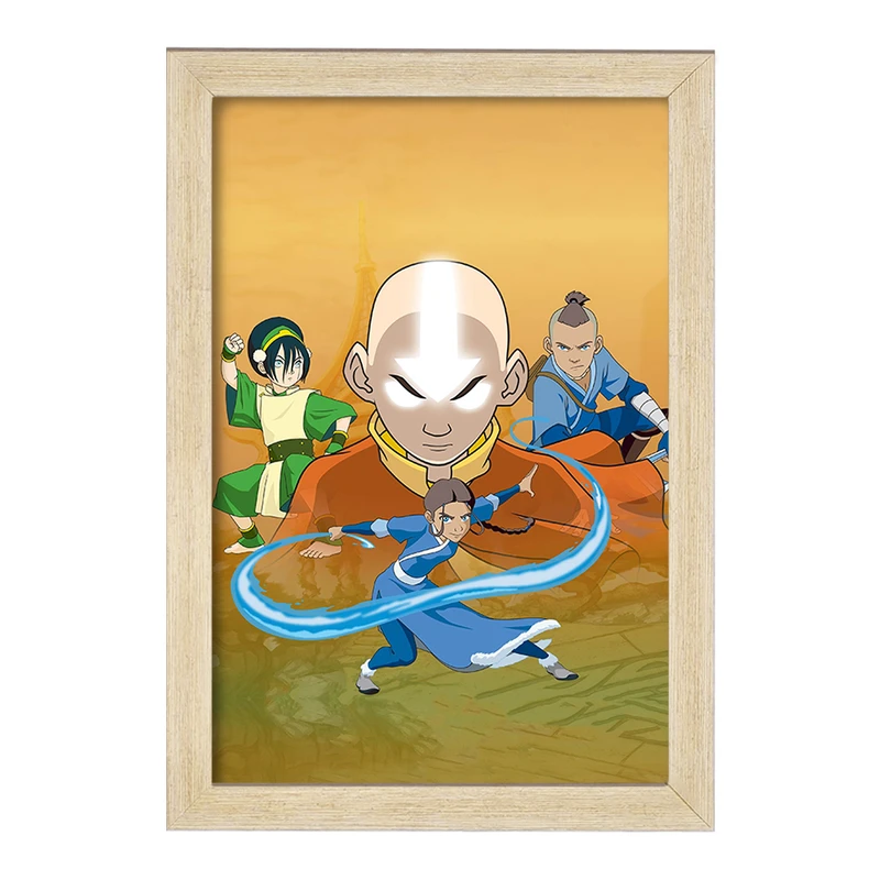 تابلو خندالو مدل آواتار و دوستان انیمه آواتار Avatar  کد 12748