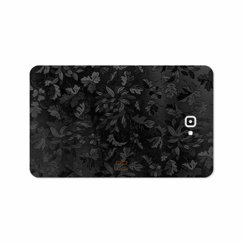 برچسب پوششی ماهوت مدل Black-Wildflower مناسب برای تبلت سامسونگ Galaxy Tab A 10.1 2016 T580