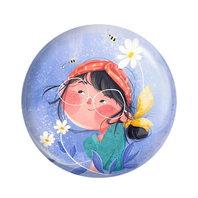 مگنت خندالو مدل دخترانه فانتزی کد 25749