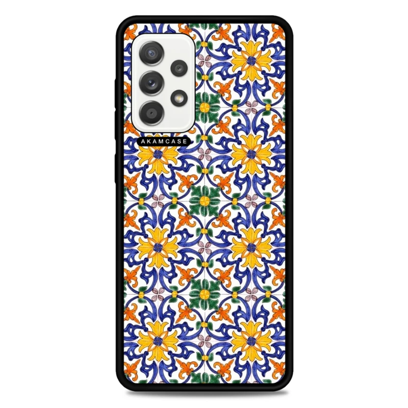 کاور آکام مدل AMC-WSGA52-MOSAIC-18 مناسب برای گوشی موبایل سامسونگ Galaxy A52