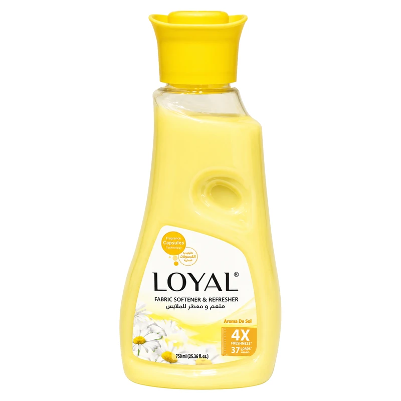  مایع نرم کننده و خوشبوکننده لباس لویال مدل Aroma de sol رایحه گل بابونه حجم 750 میلی لیتر