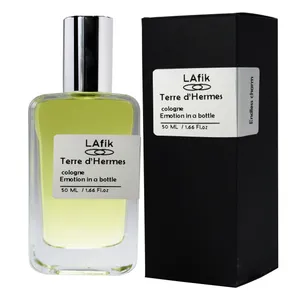 ادو پرفیوم مردانه لافیک مدل تق هرمس با رایحه تند و تلخ حجم 50 میلی لیتر