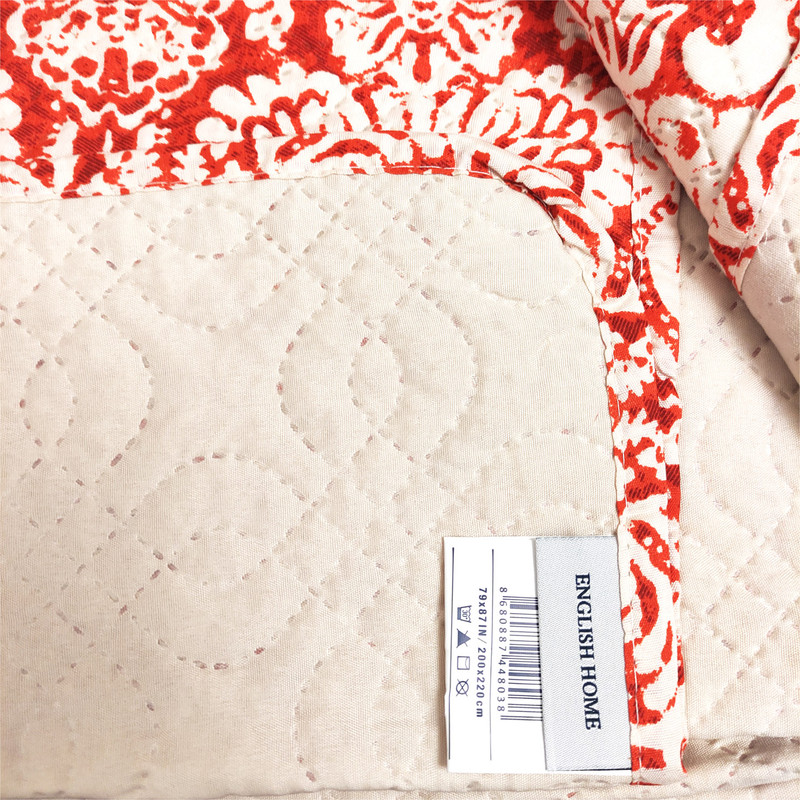 روتختی انگلیش هوم مدل Ethnic Coral یک نفره سایز 220×160 سانتی متر