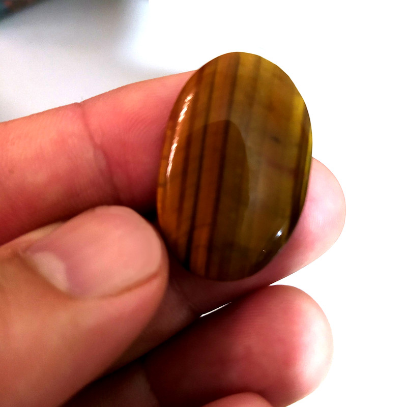 سنگ چشم ببر مدل بیضی 35