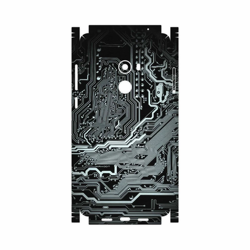 برچسب پوششی ماهوت مدل Black-Printed-Circuit-Board-FullSkin مناسب برای گوشی موبایل شیائومی Mi Mix 2