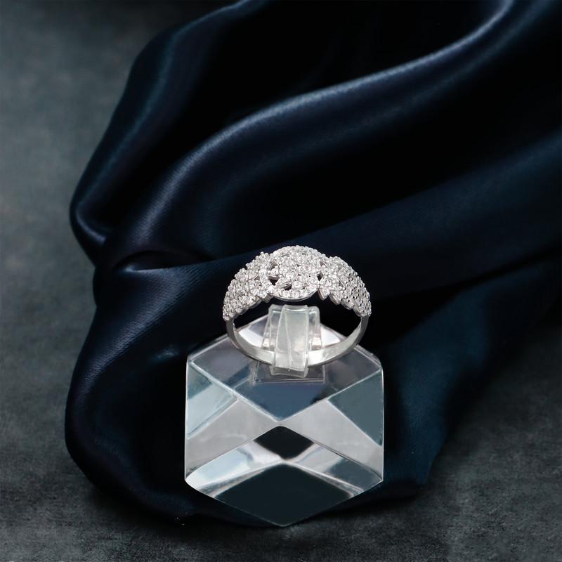 سرویس نقره زنانه جی تی ای مدل زنجیری