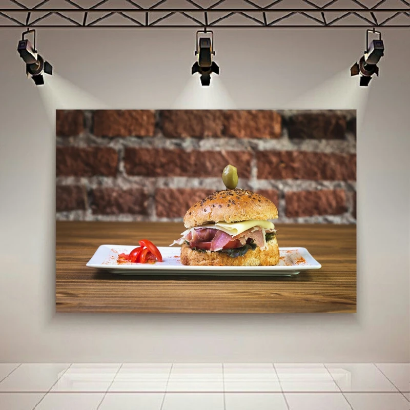 تابلو شاسی طرح فست فود مدل TSH1120