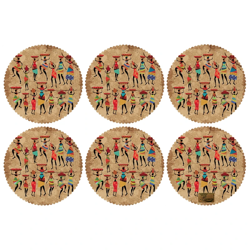 زیربشقابی رنس مدل UU2-42005 بسته 6 عددی