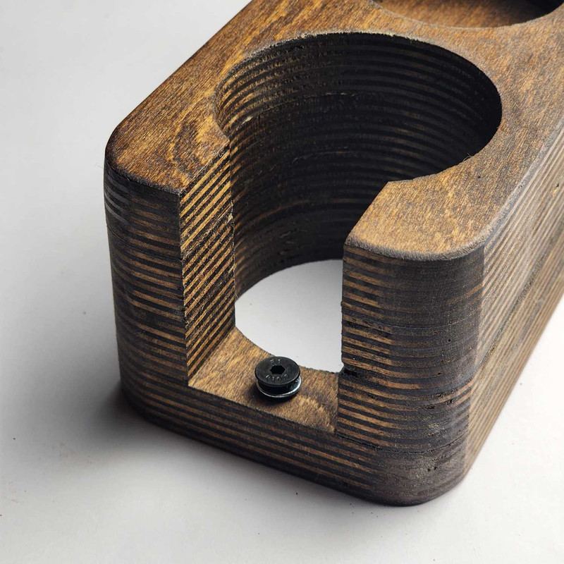 استند نگهدارنده تجهیزات قهوه مدل چوبی کد 58