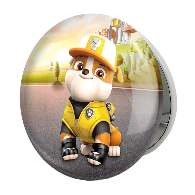 آینه جیبی خندالو طرح انیمیشن سگ های نگهبان مدل تاشو کد 26917 