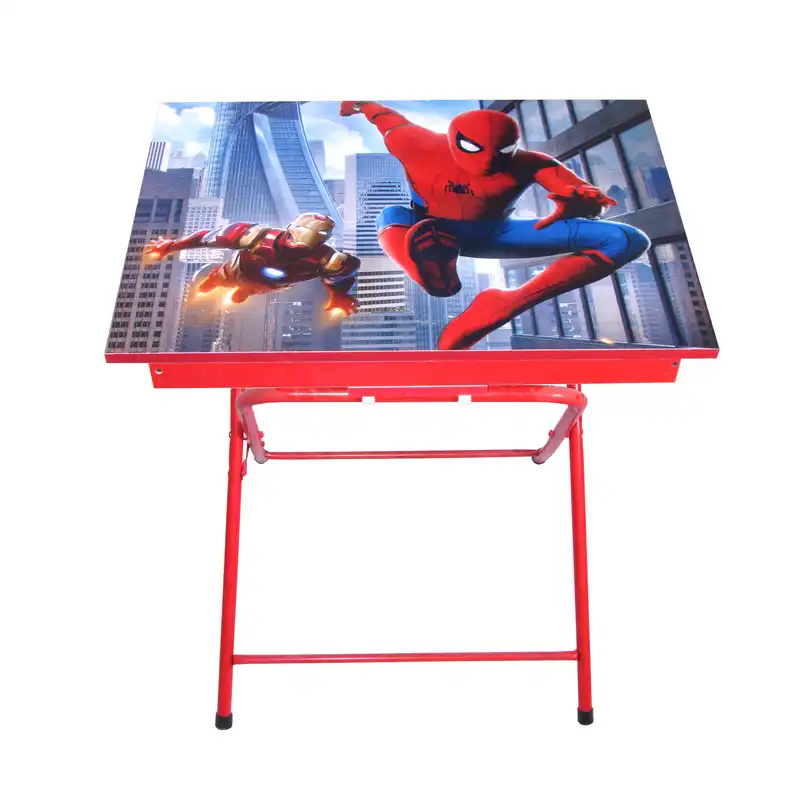 ست میز تحریر کودک و صندلی میزیمو مدل مرد عنکبوتی کد 84