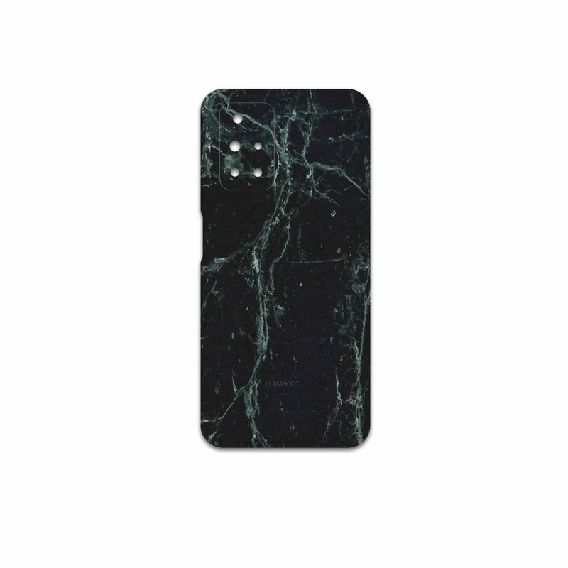 برچسب پوششی ماهوت مدل Graphite-Green-Marble مناسب برای گوشی موبایل شیائومی Redmi 10