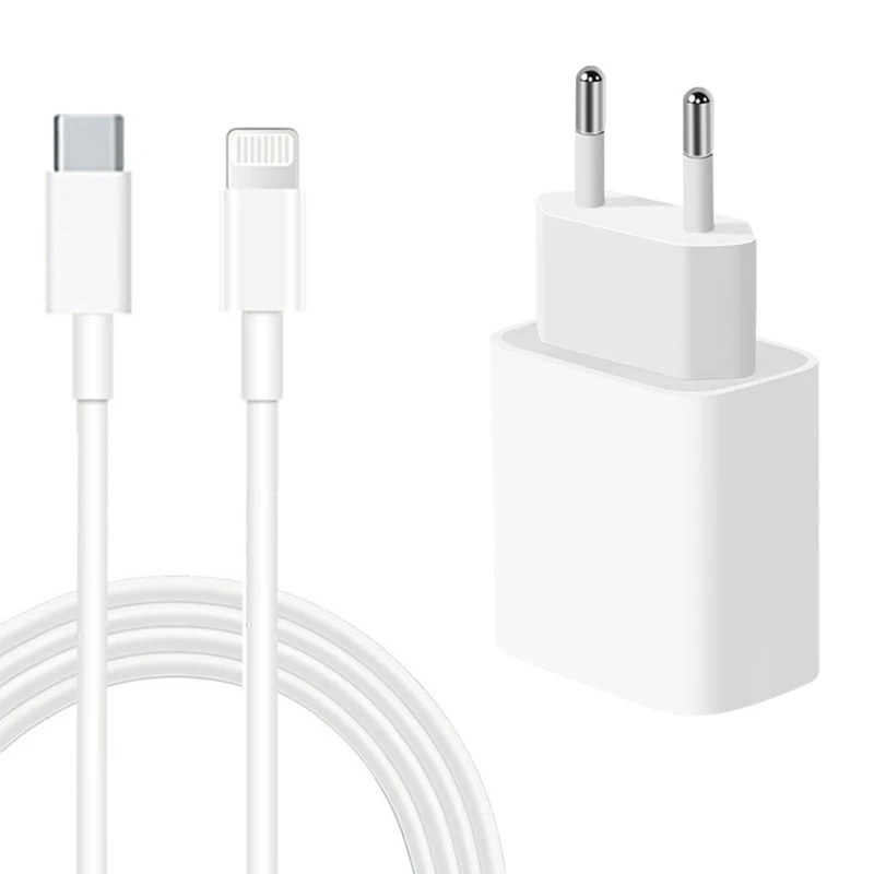 شارژر دیواری 20 وات کوتتسی مدل cs5193 به همراه کابل لایتنینگ 