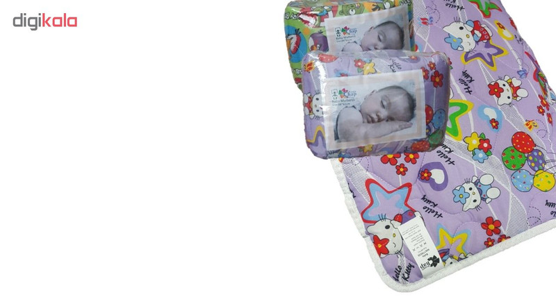 تشک نوزادی رنگین چاپ مدل angri-bird