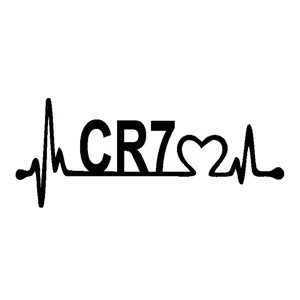 برچسب بدنه خودرو طرح CR7کدz6