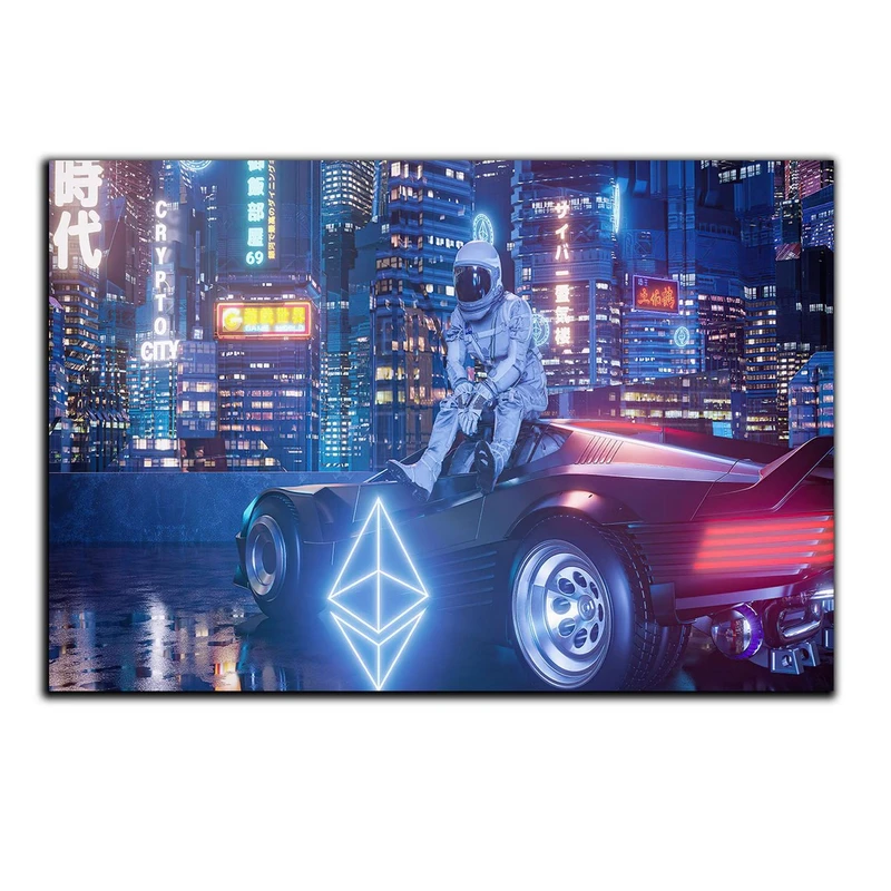 تابلو شاسی بکلیت طرح گرافیکی فضانورد مدل SH-S5469