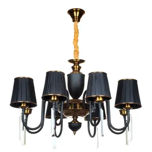 لوستر 8 شعله چشمه نور کد N2696/8