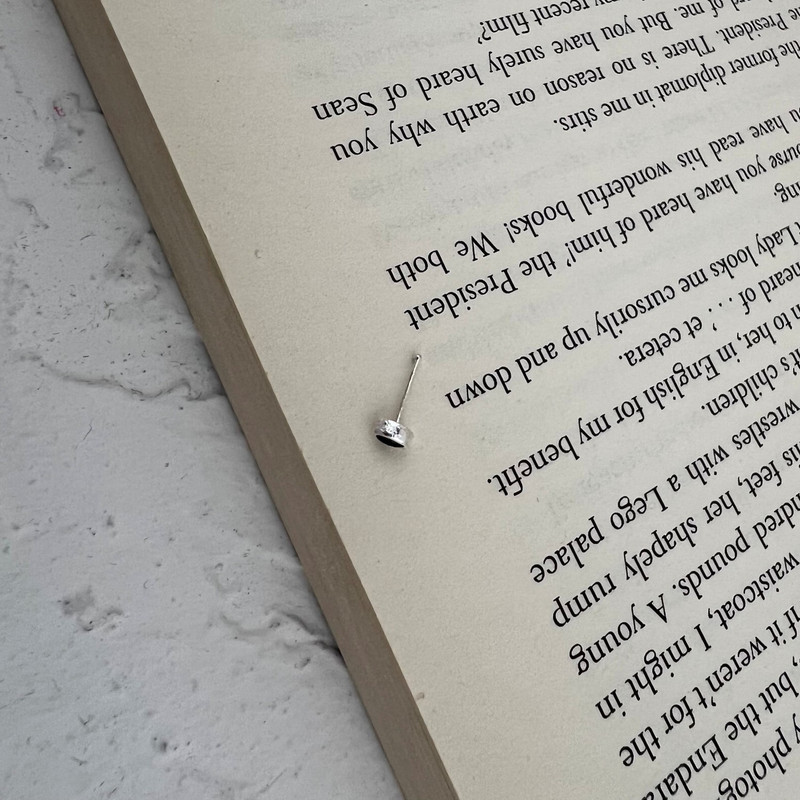 پیرسینگ نقره زنانه مدل  P4609