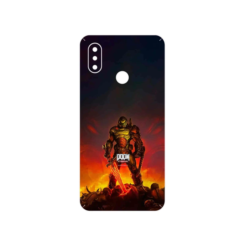 برچسب پوششی ماهوت مدل DOOM Game Series مناسب برای گوشی موبایل شیائومی Mi 8