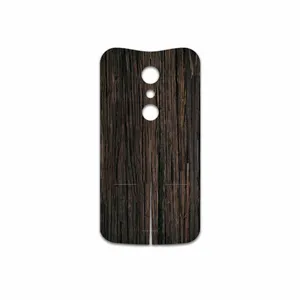 MAHOOT Burned Wood Cover Sticker for Motorola Moto G 2nd gen