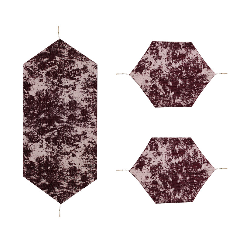 ست رومیزی 3 تکه مدل M_6143