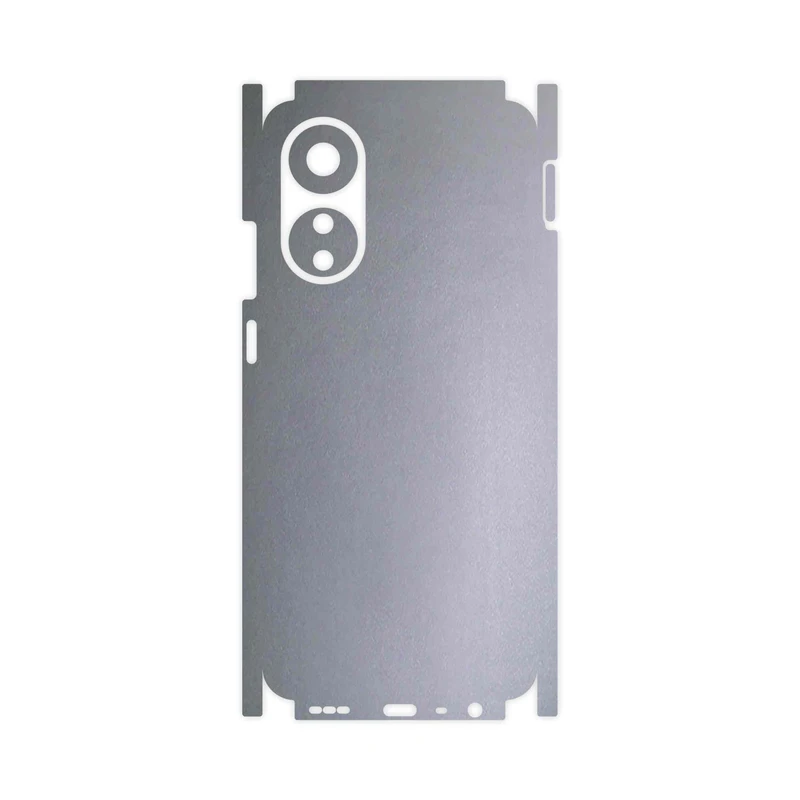 برچسب پوششی ماهوت مدل Matte-Silver-FullSkin مناسب برای گوشی موبایل اپو A78 4G