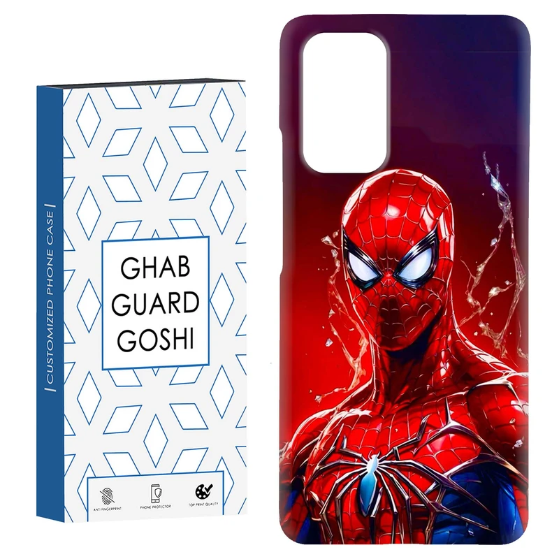 کاور قاب گارد گوشی طرح مردعنکبوتی کد Dimo-374 مناسب برای گوشی موبایل شیائومی Redmi Note 9 4G / Redmi 9T