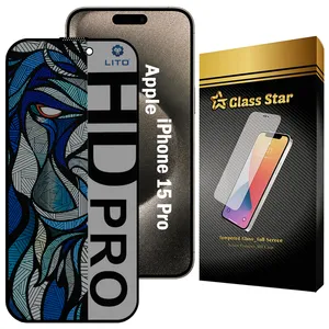 Glass Star LITOPRVG Privacy Screen Protector Suitable For Apple iPhone 15 Pro
