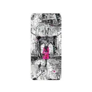 MAHOOT Collage of Catwalk Bridge Cover Sticker for Samsung Galaxy A04