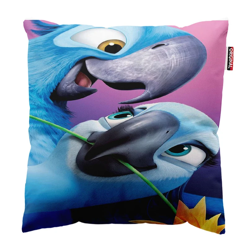 کوسن پاد آفرین مدل طوطی کد 1559 سایز 30*30 سانتی متر